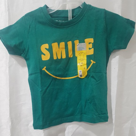 PRIMARK T-SHIRT INSPIRATIONAL LOGO BABY SIZES 9-12MOS - Picture 2 of 4